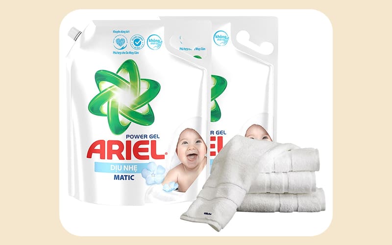 Nước giặt Ariel Dịu Nhẹ (Cho da nhạy cảm)