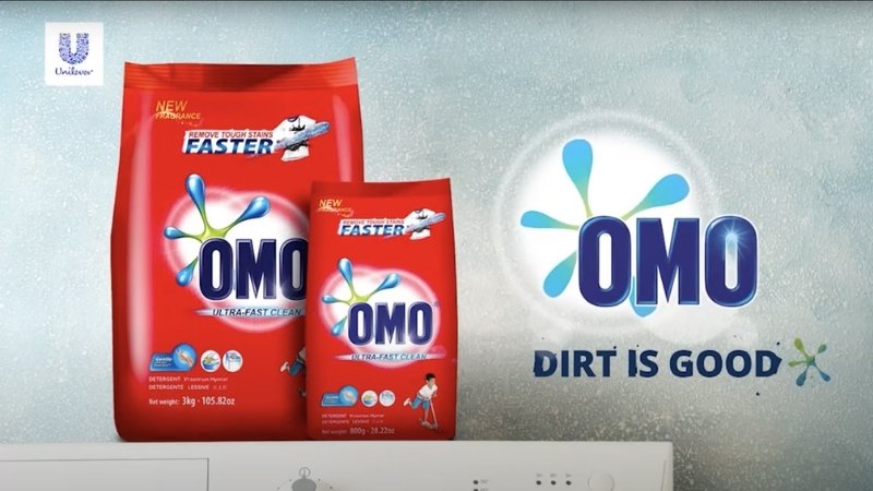Omo thuộc quyền sở hữu của tập đoàn Unilever (Anh - Hà Lan)