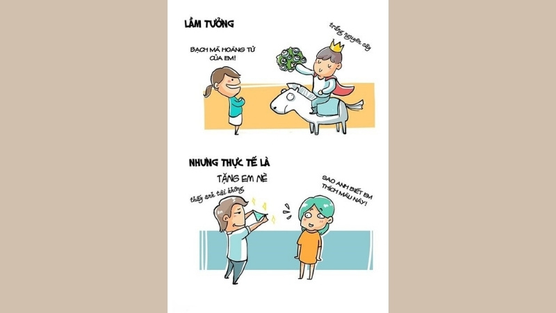 Hình ảnh vui nhộn về việc đòi quà ngày Valentine 4