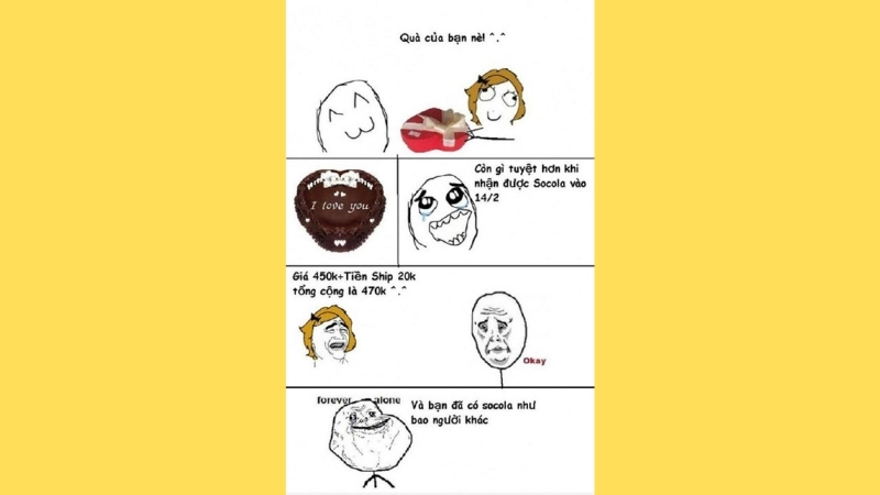 Hình ảnh vui nhộn về việc đòi quà ngày Valentine 9