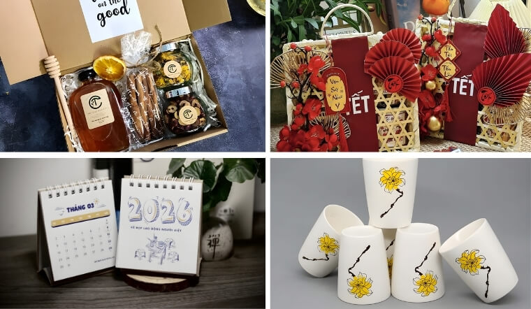 Gợi ý 15+ quà Tết cho đồng nghiệp tinh tế, dễ tặng, không phô trương