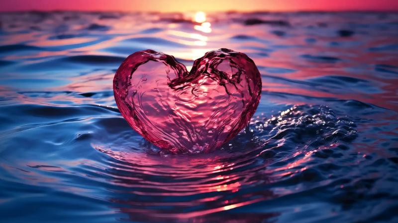 Hình nền Valentine hình trái tim 4