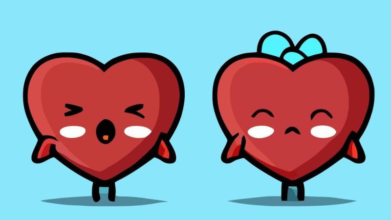 Hình nền Valentine chibi dễ thương 9