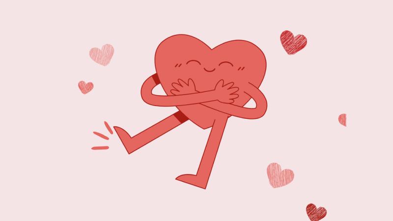 Hình nền Valentine chibi dễ thương 10