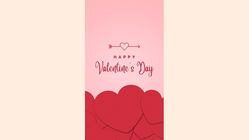 Hình nền Valentine cho điện thoại 1