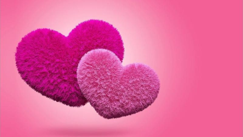 Hình nền Valentine hình trái tim 1