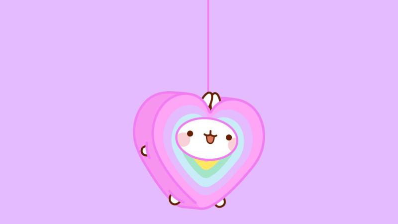 Hình nền Valentine chibi dễ thương 7