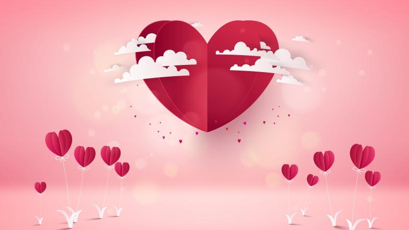 Hình nền Valentine cho máy tính 7