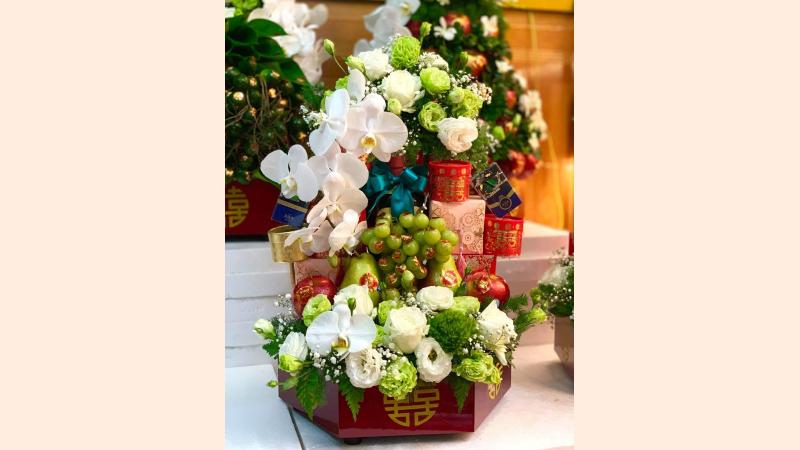 Tráp dạm ngõ sơn mài cao cấp 2