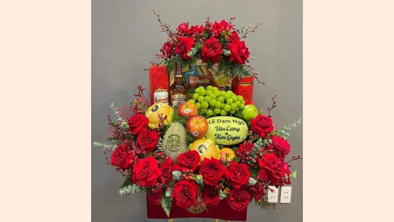 Mẫu tráp dạm ngõ cao cấp 8