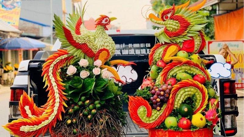 Tráp truyền thống rồng phượng 6