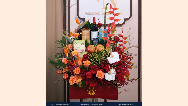 Tráp dạm ngõ sơn mài cao cấp 8