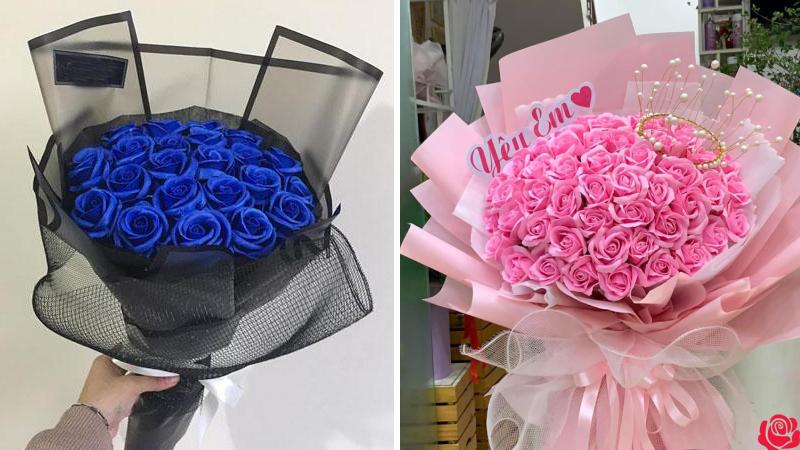 Hoa hồng sáp thơm vĩnh cửu