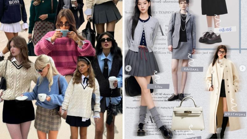 Geek-chic vs. Preppy Style