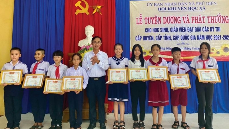 Khuyến học khuyến tài giúp nuôi dưỡng nhân tài, lan tỏa tinh thần học tập