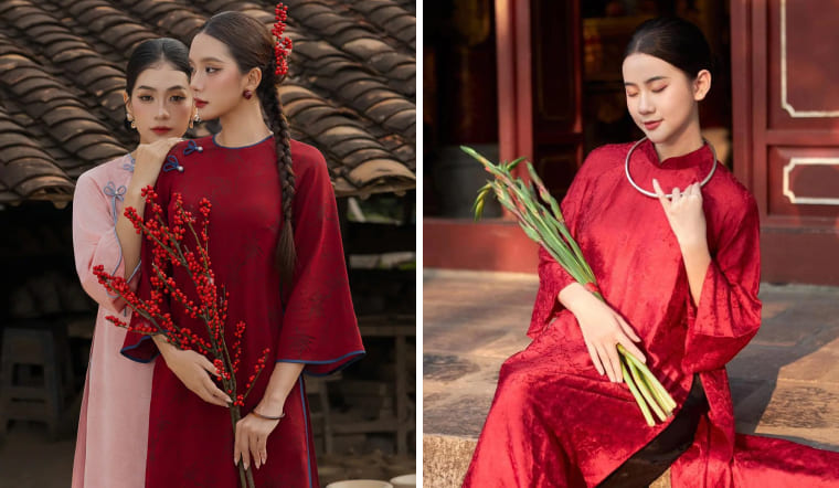 50+ mẫu áo dài đẹp tết 2026 sang trọng, tôn dáng, dễ mặc