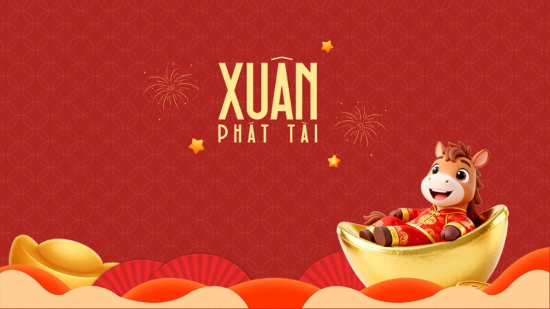 Hình nền ngựa Tết 2026 cho laptop và PC