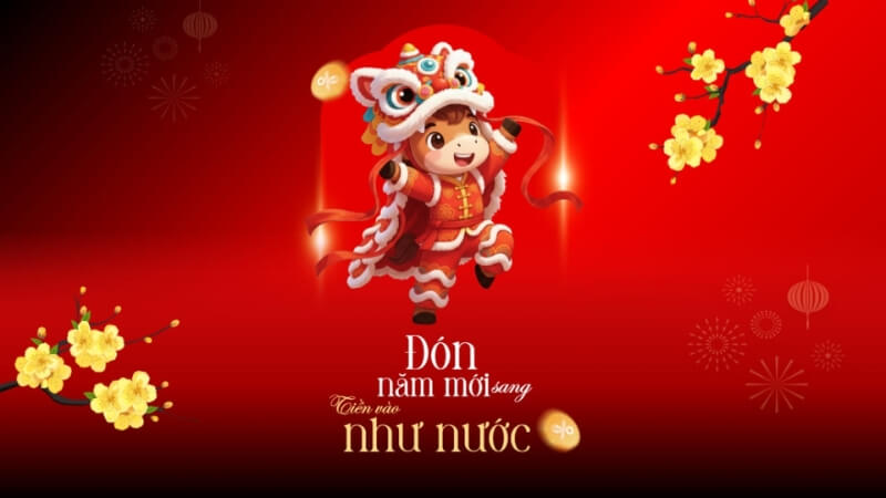 Hình nền máy tính con ngựa tượng trưng cho tài lộc