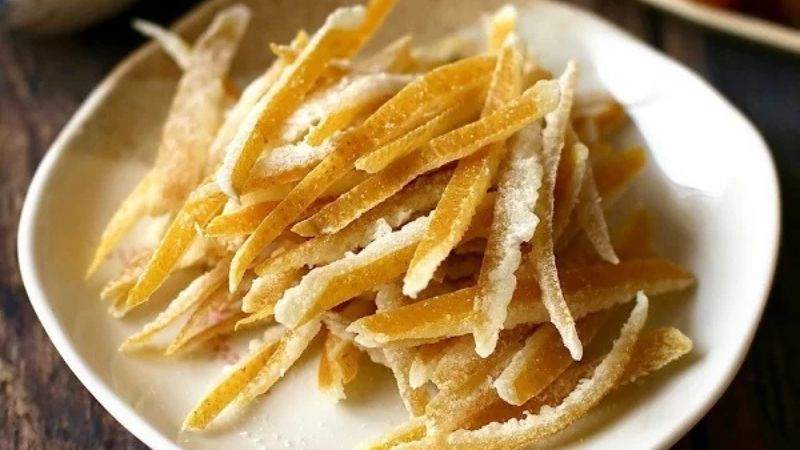 Nguyên nhân khiến mứt dẻo bị lại đường Nguyên nhân khiến mứt dẻo bị lại đường