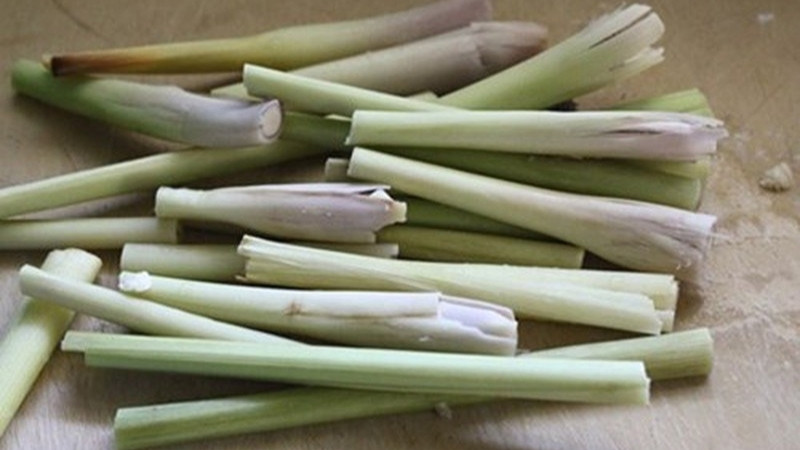 Khử mùi bằng sả cây