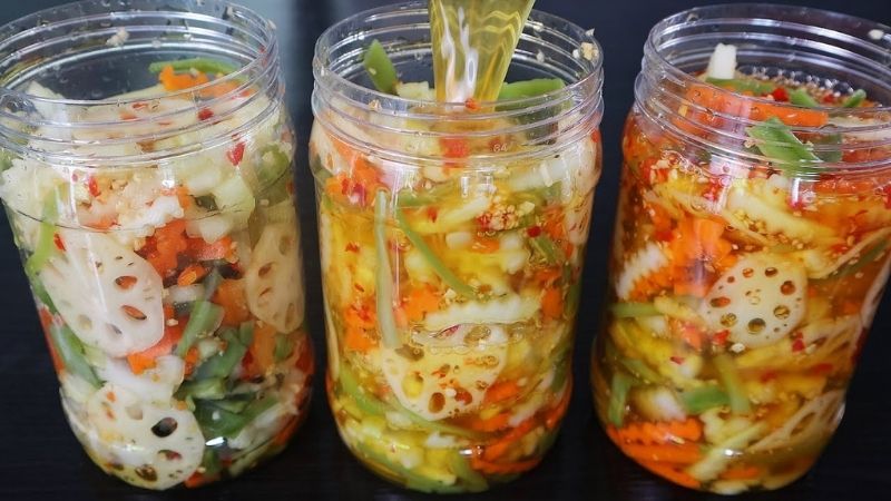 Cách 2: Thay thế nước mắm ngâm mới