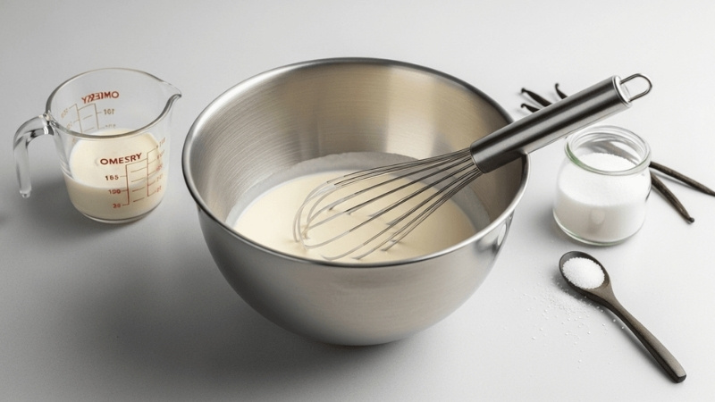 Luôn giữ lạnh âu và que đánh