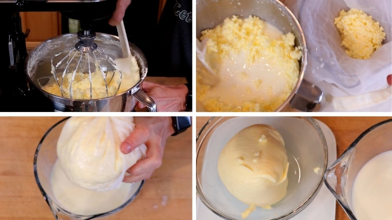 Quy trình tách lấy bơ tươi