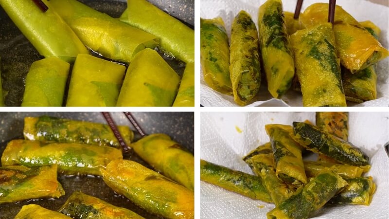 Chiên ram cá (chiên 2 lần để giòn lâu)