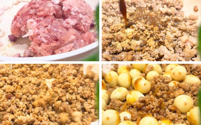 Xào thịt đúng lửa giúp món ăn đậm đà, không bị khô