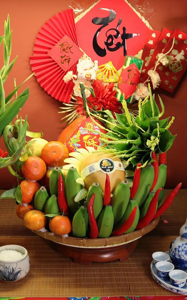 Cách bảo quản trái cây chưng bàn thờ tươi lâu cả tuần Tết