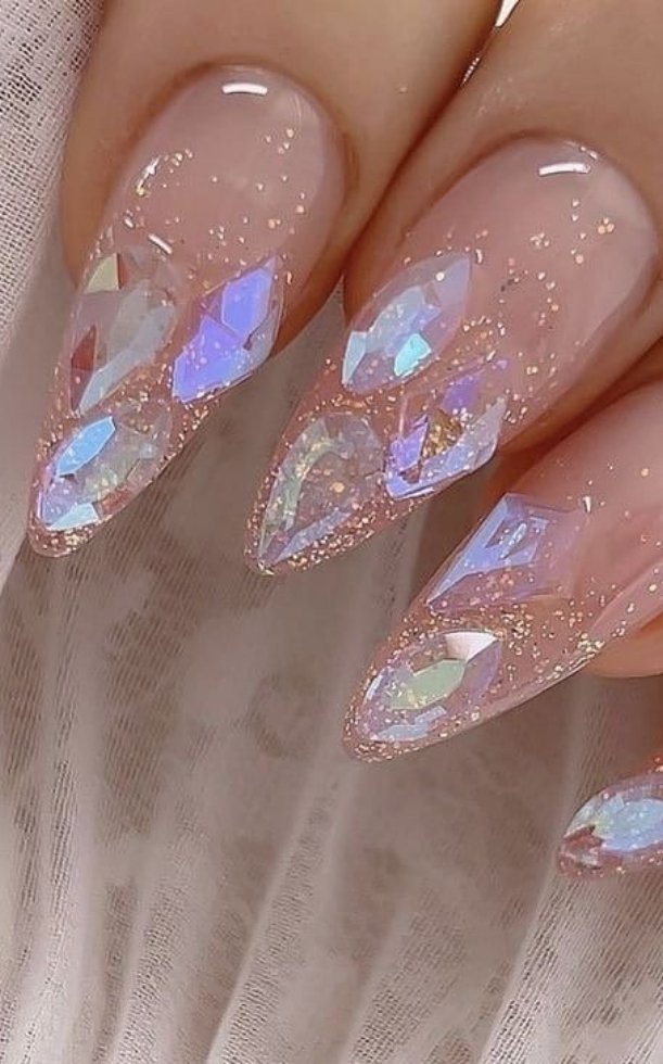 50+ mẫu nail thủy tinh đẹp sang trọng, dẫn đầu xu hướng làm đẹp