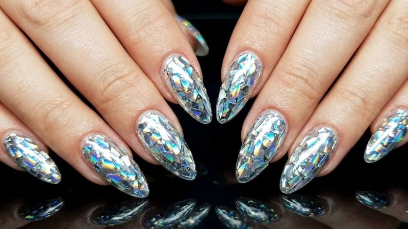 Mẫu nail thủy tinh số 11