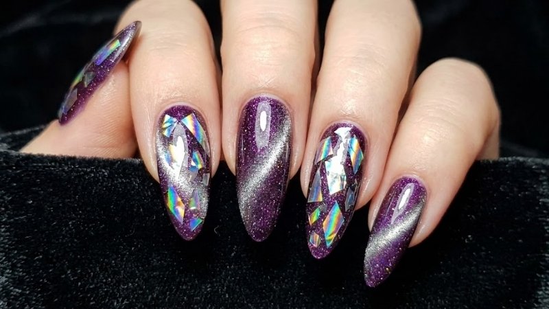 Mẫu nail thủy tinh số 9