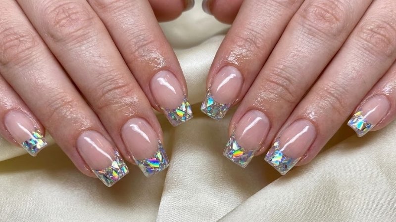 Mẫu nail thủy tinh số 17