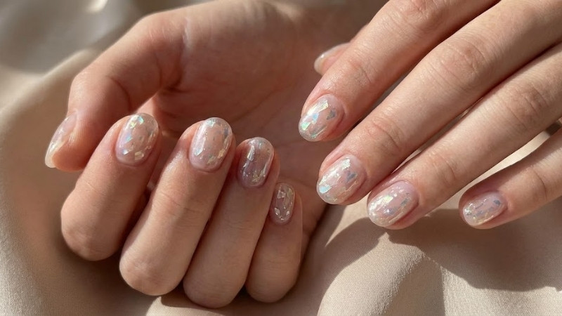Mẫu nail thủy tinh số 4