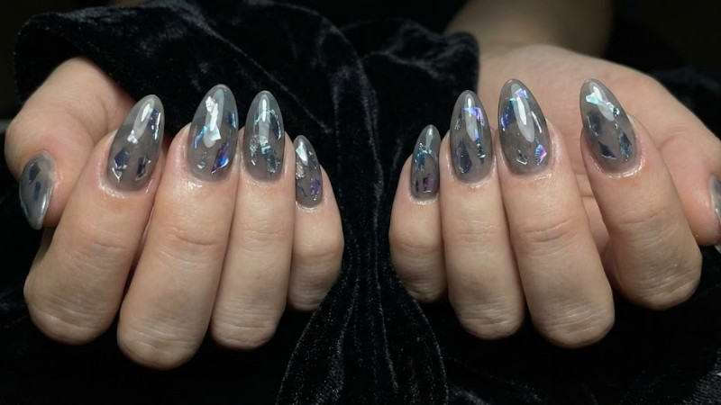 Mẫu nail thủy tinh số 19