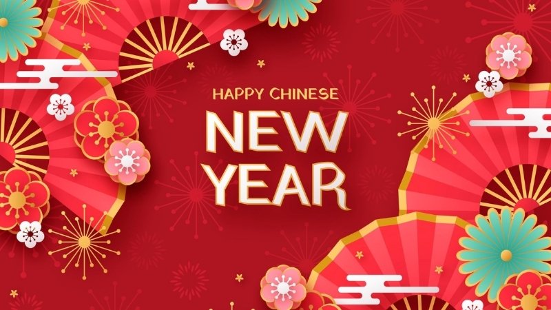 Hình nền đỏ ngày Tết cho máy tính 10