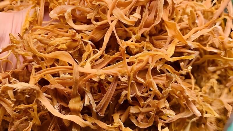 Đối với măng rối (Sợi nhỏ)