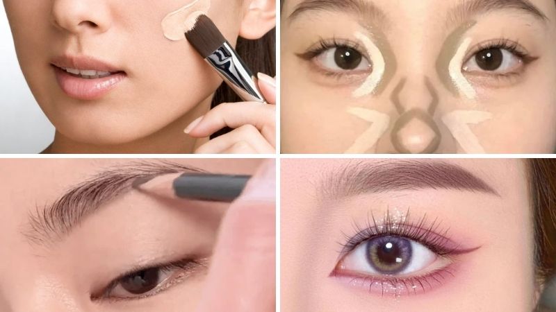 Các bước trang điểm tone lạnh cho người mới bắt đầu