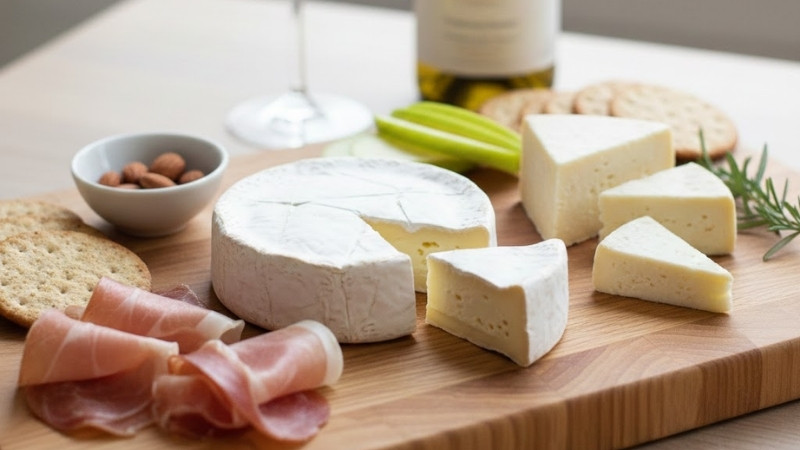 Thớt gỗ hoặc khay đá cẩm thạch là lựa chọn lý tưởng giúp tôn vinh vẻ đẹp của khay tiệc