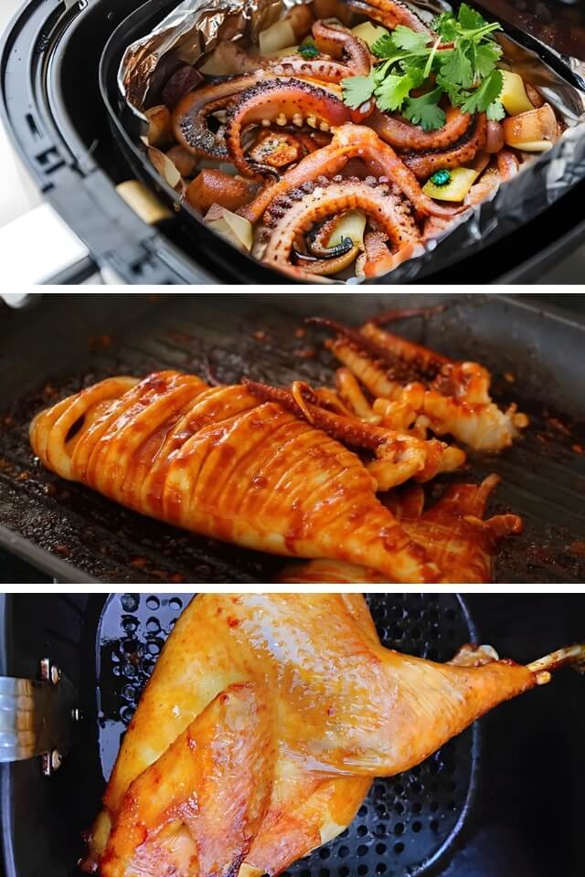 Top các món nhậu làm bằng nồi chiên không dầu vừa ngon vừa ít dầu mỡ