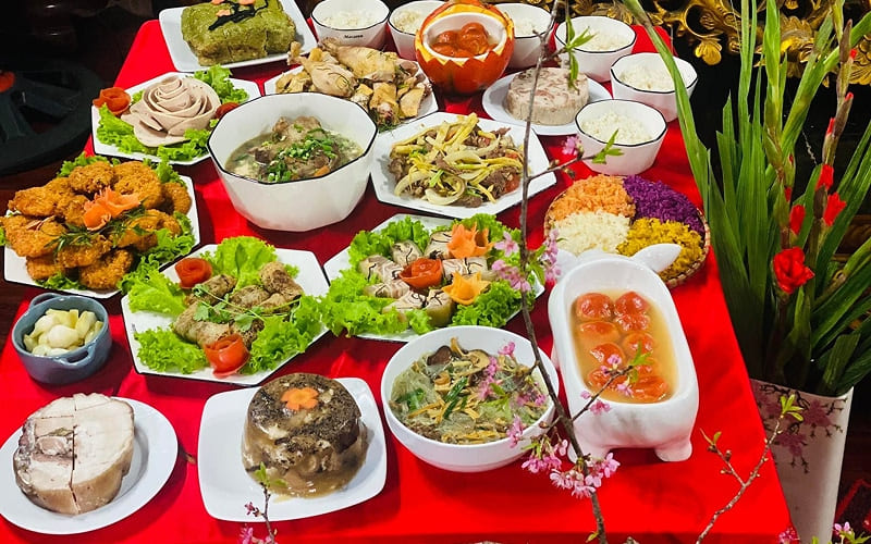Mâm cỗ tân niên là gì? Ý nghĩa trong ngày đầu năm