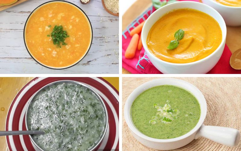 Ưu tiên món mịn, vị thanh nhẹ để bé làm quen ăn dặm an toàn