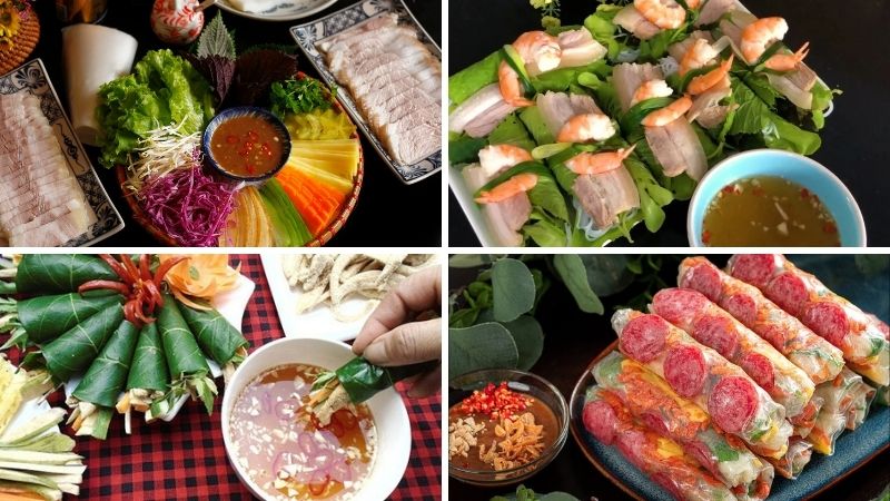 Các món cuốn chống ngán phổ biến 2