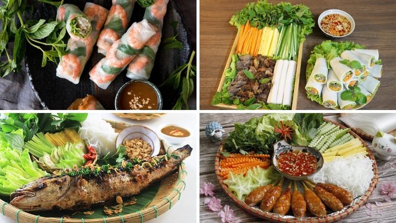Các món cuốn chống ngán phổ biến 1