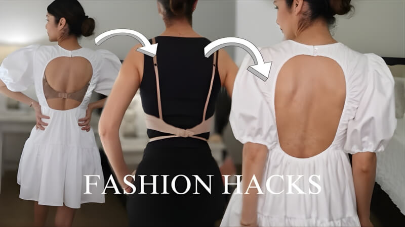 Đối với áo hở lưng sâu