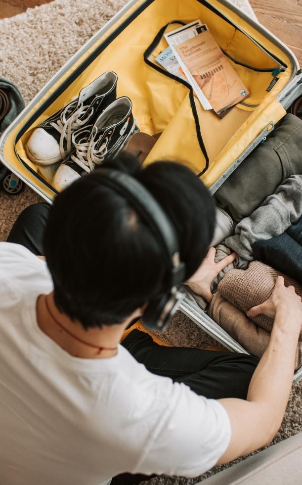 10+ mẹo xếp hành lý gọn nhẹ, tiết kiệm diện tích vali