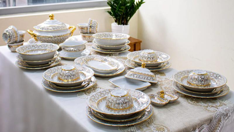 Bộ gốm sứ cao cấp Bộ gốm sứ cao cấp