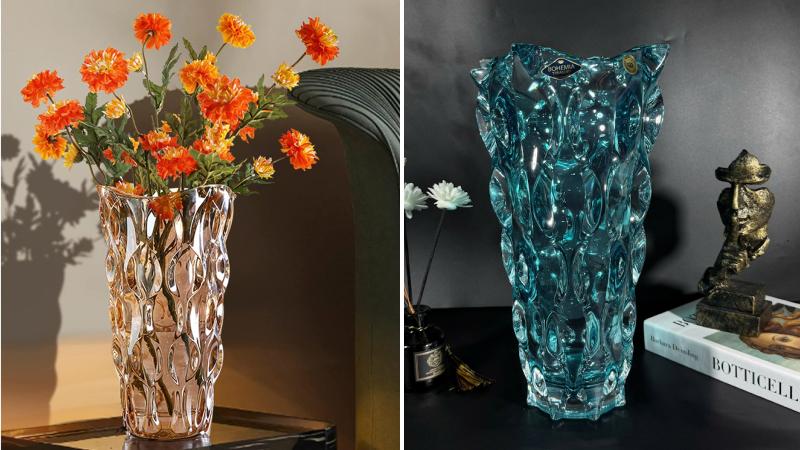 Bình hoa pha lê sang trọng Bình hoa pha lê sang trọng