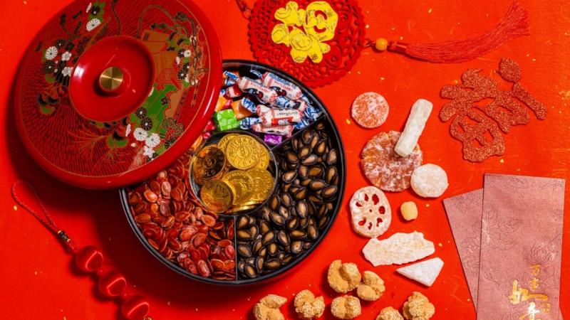 Hộp mứt Tết nghệ nhân Hộp mứt Tết nghệ nhân